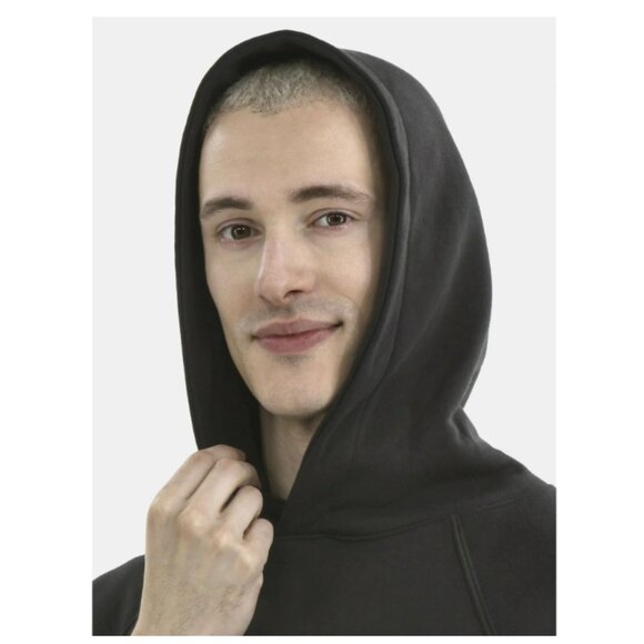 No Boundaries French Terry Pullover Hoodie with Short Sleeves Size Small - Picture 3 of 4